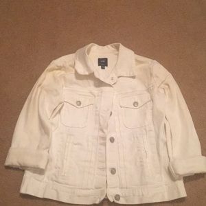 White Jean Jacket